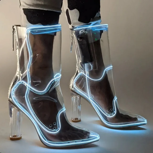 Festival Headliner Look - Western Fringe and Illuminated Boots